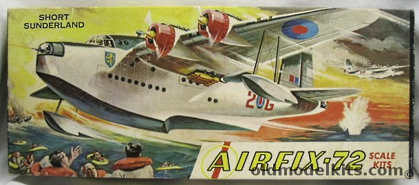 Airfix 1/72 Short Sunderland Craftmaster, 1-198 plastic model kit